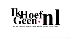 Desktop Screenshot of ikhoefgeen.nl